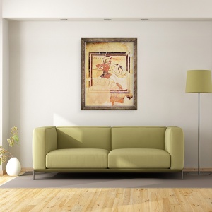 Tablou inramat - Greek - Megakles Targul, 60 x 80 cm - Img 2