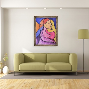 Tablou inramat - Guilherme Pontes - Recunosc ca ai plecat, 60 x 80 cm - Img 2
