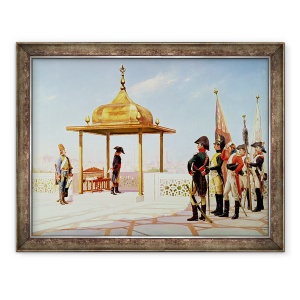 Tablou inramat - Gustave Bourgain - Napoleon in Cairo, 60 x 80 cm