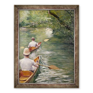 Tablou inramat - Gustave Caillebotte - Canoe, 60 x 80 cm