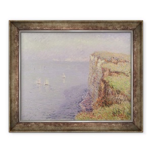 Tablou inramat - Gustave Loiseau - Stanci in Normandia, 50 x 60 cm