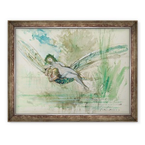 Tablou inramat - Gustave Moreau - Libelula, 70 x 90 cm