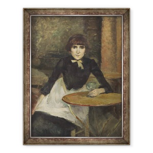 Tablou inramat - Henri de Toulouse-Lautrec - A la Bastille Jeanne Wenz, 70 x 90 cm