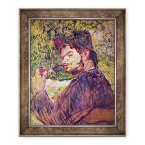 Tablou inramat - Henri de Toulouse-Lautrec - Portret De Cipa Godebski, 50 x 60 cm