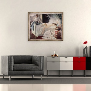 Tablou inramat - Henri Gervex - Rolla, 50 x 60 cm - Img 2