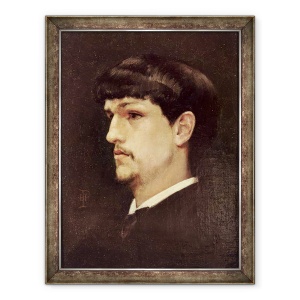 Tablou inramat - Henri Ludovic Marius Pinta - Claude Debussy 1862-1918 1886, 60 x 80 cm