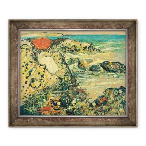Tablou inramat - Henry Golden Dearth - Flecks de spuma, 50 x 60 cm