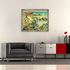 Tablou inramat - Henry Golden Dearth - Flecks de spuma, 50 x 60 cm - Img 2
