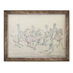 Tablou inramat - Henry Thomas Alken - Calatorie de dimineata, 60 x 80 cm