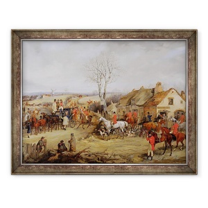 Tablou inramat - Henry Thomas Alken - Scene vanatoare, 70 x 90 cm