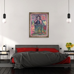Tablou inramat - Hilary Simon - Maximon, 60 x 80 cm - Img 3