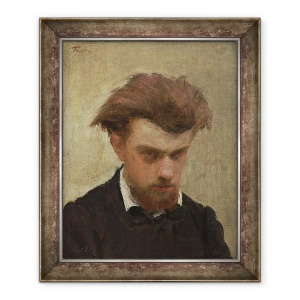 Tablou inramat - Ignace Henri Jean Fantin-Latour - Autoportret, 70 x 85 cm