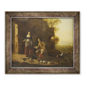 Tablou inramat - II Vermeer van Haarlem, Jan - Restul vanatorului, 50 x 60 cm