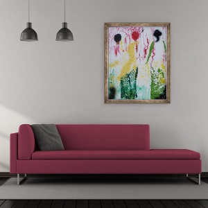 Tablou inramat - Ikahl Beckford - I-Treiari, 50 x 60 cm - Img 2
