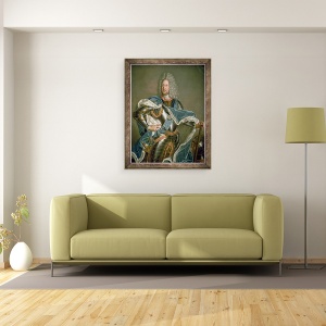 Tablou inramat - Ivan Petrovich Argunov - Portretul Contelui Boris Sheremetyev, 60 x 80 cm - Img 2