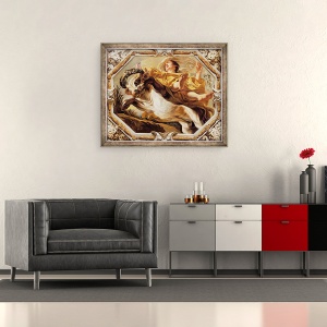 Tablou inramat - Jacob Jordaens - Taurus, 50 x 60 cm - Img 2