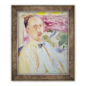 Tablou inramat - Jacques-Emile Blanche - Studiu pentru Portretul lui Francois Mauriac, 50 x 60 cm