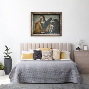 Tablou inramat - Jacques II de Gheyn - Sfantul Ioan Evanghelistul, 70 x 90 cm - Img 3