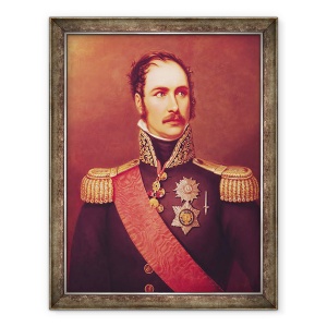 Tablou înramat portretul Prințului Eugene de Jacques-Louis David