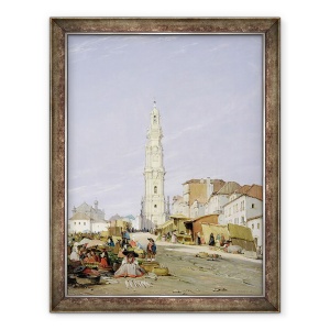 Tablou inramat - James Holland - Torre dos Clerigos, Porto, Portugalia, 70 x 90 cm