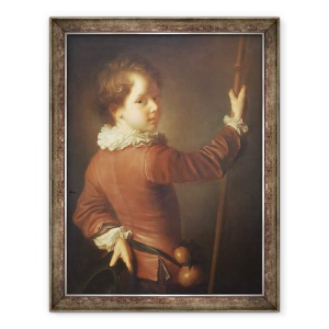 Tablou inramat - Jean-Alexis Grimou - Portretul unui Tanar Pelerin, 60 x 80 cm