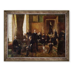 Tablou inramat - Jean Beraud - Salonul contesei Potocka, 60 x 80 cm