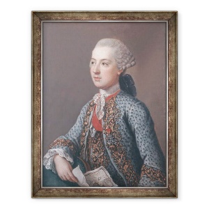 Tablou inramat - Jean-Etienne Liotard - Iosif al II-lea, 60 x 80 cm