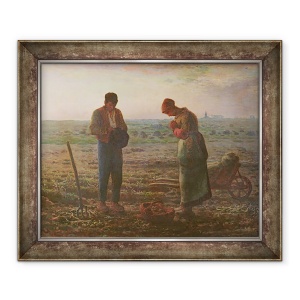 Tablou inramat - Jean-Francois Millet - Angelus, 50 x 60 cm