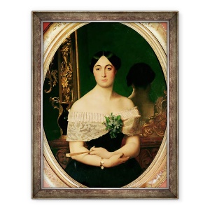 Tablou inramat - Jean Leon Gerome - Portret De Marianne Elisa Birch, 70 x 90 cm