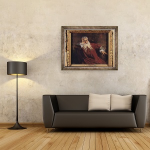 Tablou inramat - Jean-Louis Ernest Meissonier - Autoportret, 60 x 80 cm - Img 2