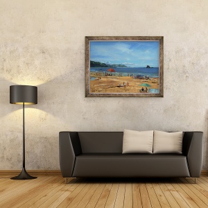 Tablou inramat - Jennifer Wright - Thurlestone, 60 x 80 cm - Img 2