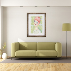Tablou inramat - Jo Chambers - Vintage I, 70 x 90 cm - Img 2