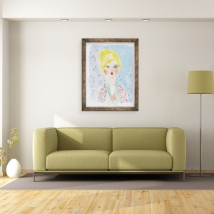 Tablou inramat - Jo Chambers - Vintage II, 70 x 90 cm - Img 2