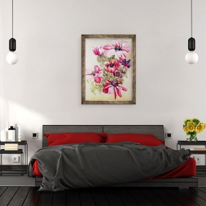 Tablou inramat - Joan Thewsey - Anemone, 70 x 90 cm - Img 3