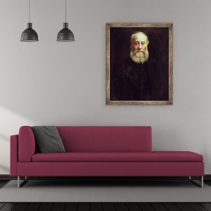 Tablou inramat - John Collier - Portretul lui James Prescott Joule 1818-89, 50 x 60 cm - Img 2