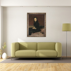 Tablou inramat - John Singer Sargent - Dna Charles Gifford Dyer Mary Anthony, 70 x 90 cm - Img 2