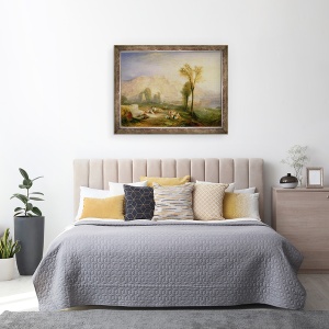 Tablou inramat - Joseph Mallord William Turner - Piatra Stralucitoare a Onorarii, 70 x 90 cm - Img 3
