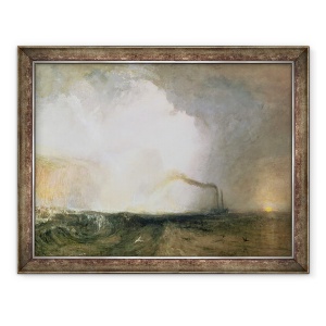 Tablou inramat - Joseph Mallord William Turner - Staffa, Pestera lui Fingal, 70 x 90 cm