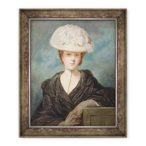 Tablou inramat - Joshua Reynolds - Domnisoara Mary Hickey., 50 x 60 cm