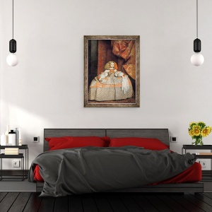 Tablou inramat - Juan Bautista Martinez del Mazo - The Infanta Margarita of Austria, 70 x 90 cm - Img 3