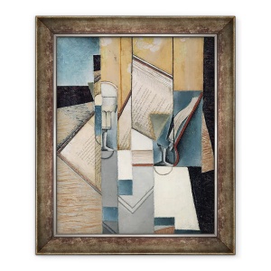 Tablou inramat - Juan Gris - Cartea, 50 x 60 cm