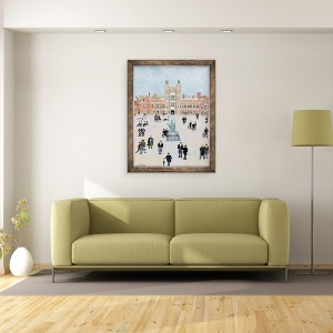 Tablou inramat - Judy Joel - Eton College Yard, 60 x 80 cm - Img 2