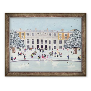 Tablou inramat - Judy Joel - Palatul Hampton Court, 60 x 80 cm