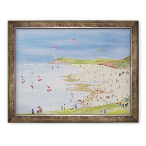 Tablou inramat - Judy Joel - Stanci si golf, 60 x 80 cm