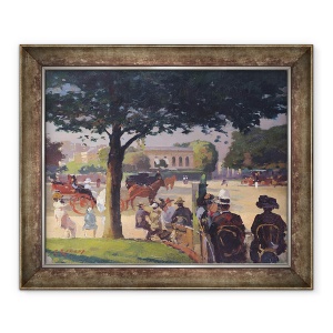 Tablou inramat - Jules Ernest Renoux - Trandafirul Palatului, 50 x 60 cm