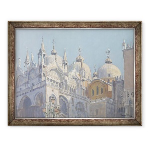 Tablou inramat - Julian Barrow - Cupole din San Marco, 60 x 80 cm