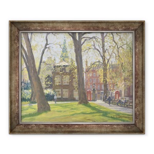 Tablou inramat - Julian Barrow - Mount Street Gardens, 50 x 60 cm