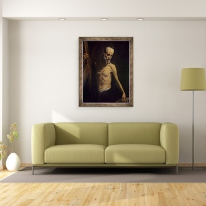 Tablou inramat - Jusepe de Ribera - St. Andrew, 60 x 80 cm - Img 2