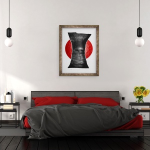 Tablou inramat - Ken Nwadiogbu - A fost o voce, 60 x 80 cm - Img 3