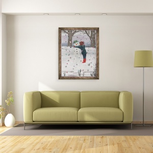 Tablou inramat - Kirstie Adamson - Lasa-l sa ninga, 70 x 90 cm - Img 2